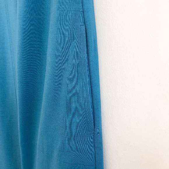 J. Jill Wearever Jersey Elliptical A- Line Dress Dragonfly LP NWOT - Picture 6 of 8